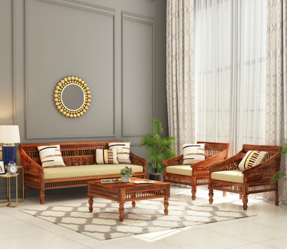 Wooden Sofa Sets